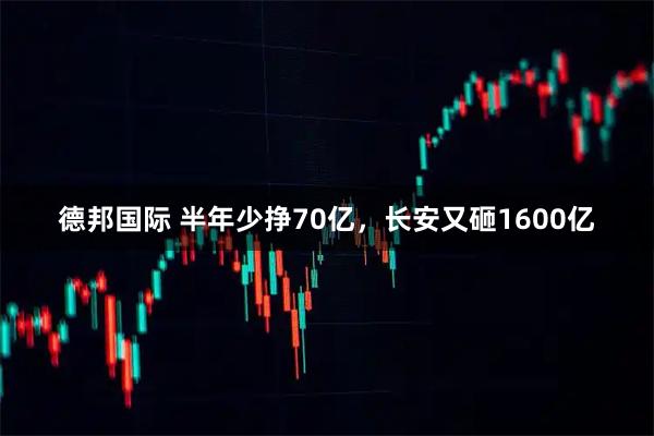 德邦国际 半年少挣70亿，长安又砸1600亿